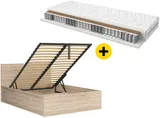 Zostava posteľ Tetrix 140x200 s roštom a matracom Ceres