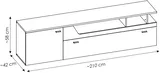 TV stolík Cut out