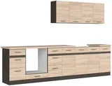 Kuchynská zostava Junona Line 300 cm s pracovnou doskou