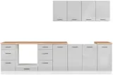 Kuchynská zostava Junona Line 300 cm s pracovnou doskou