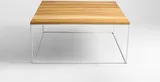 Stolík Tensio Solid Wood 100x100 cm