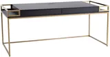 Písací stôl 180 k16 black