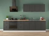 Kuchynská zostava Junona Line 300 cm s pracovnou doskou