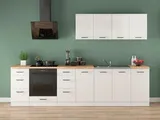 Kuchynská zostava Junona Line 300 cm s pracovnou doskou
