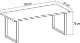 Stôl Imperial 185x67 cm