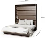 Sklápacia posteľ Vertikálna 180 Bed Concept