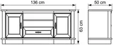 TV stolík Caren