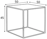 Odkladací stolík Tensio Metal 50