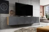 TV stolík závesný Asha 200 cm