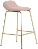 Barová stolička s operadlom Laroc (výška 62 cm)