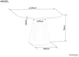 Stôl Angel 120 cm