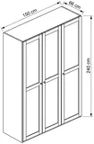 Skriňa Flex 150 cm