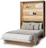 Sklápacia posteľ elektrická zvislá 140 s čelom postele Bed Concept