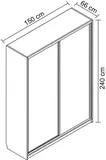 Skriňa Flex 150 cm