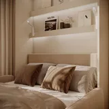Elektrická sklápacia posteľ zvislá 140 s čelom postele Bed Concept