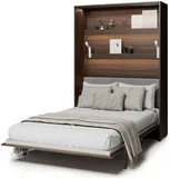 Sklápacia posteľ elektrická zvislá 140 s čelom postele Bed Concept