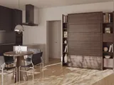 Sklápacia posteľ elektrická zvislá 140 s čelom postele Bed Concept