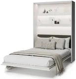 Sklápacia posteľ elektrická zvislá 140 s čelom postele Bed Concept