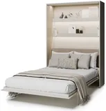 Sklápacia posteľ elektrická zvislá 140 s čelom postele Bed Concept