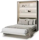 Sklápacia posteľ elektrická zvislá 140 s čelom postele Bed Concept