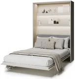 Sklápacia posteľ elektrická zvislá 140 s čelom postele Bed Concept