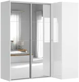 Rohová skriňa Flex 220 cm