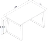 Stôl Loft