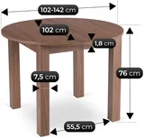 Rozkladací stôl Harry 102