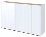 Komoda Easy päťdverová s LED osvetlením v balení 