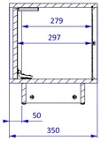 TV stolík Velor 