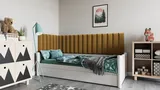 Zostava čalúnených panelov Quadratta 210x90x60 cm