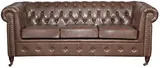 Rozkladacia pohovka trojmiestna Chesterfield Oxford s funkciou spania