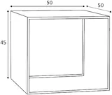 Stolík 2 Wall Metal 50