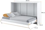 Sklápacia posteľ horizontálna 120 Concept Pro