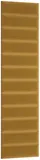 Súprava čalúnených panelov Quadratta 50x240 cm