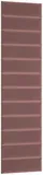 Súprava čalúnených panelov Quadratta 50x240 cm