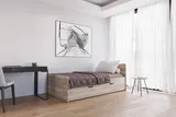 Posteľ 80208 s výklopným roštom a úložným priestorom 80x200 cm