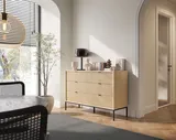 Komoda so šiestimi zásuvkami do obývačky Nova