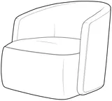 Kreslo Soft Laroc