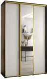 Skriňa s posuvnými dverami so zrkadlom vysoká Davos 3 150 hĺbka 45 cm