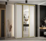 Skriňa s posuvnými dverami so zrkadlom vysoká Davos 3 150 hĺbka 45 cm