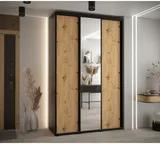 Skriňa s posuvnými dverami so zrkadlom vysoká Davos 3 150 hĺbka 45 cm