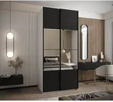 Skriňa s posuvnými dverami so zrkadlom Lux 4 110