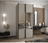 Skriňa s posuvnými dverami so zrkadlom Lux 4 110
