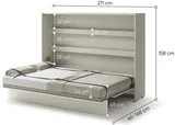 Sklápacia posteľ horizontálna 140 Bed Concept