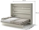 Sklápacia posteľ horizontálna 160 Bed Concept