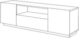 TV stolík Asha 167