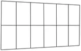 Súprava čalúnených panelov Quadratta 180x100 cm