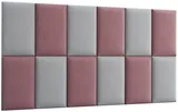 Súprava čalúnených panelov Quadratta 180x100 cm