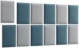Súprava čalúnených panelov Quadratta 180x100 cm
